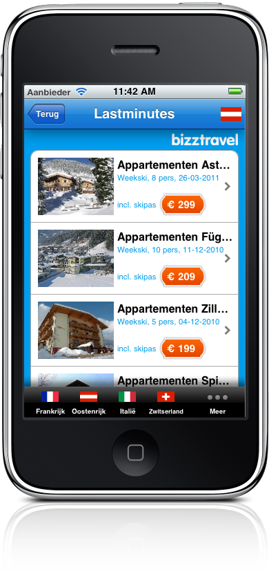 Bizztravel screenshot 4